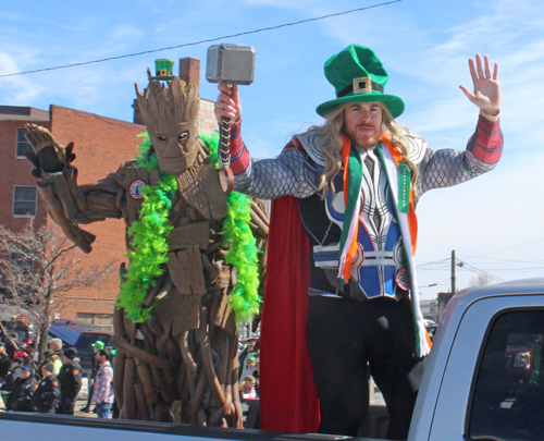 Superheroes at the Parade